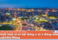 Tình hình kinh tế-xã hội tháng 9 và 9 tháng năm 2021 thành phố Hải Phòng