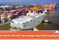 Việt Nam vẫn là “mắt xích” quan trọng trong chuỗi cung ứng toàn cầu