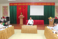 Quận ủy Hồng Bàng kiểm tra công tác lãnh đạo, chỉ đạo, thực hiện Chủ đề năm 2021 của quận và Nghị quyết số 01-NQ/QU của Quận ủy tại phường Minh Khai