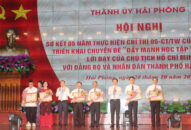 Đẩy mạnh học tập và làm theo lời dạy của Chủ tịch Hồ Chí Minh với Đảng bộ và Nhân dân thành phố Hải Phòng