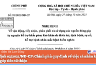 Phải mở tài khoản riêng để tiếp nhận tiền từ thiện theo từng cuộc vận động