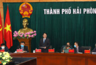 Phó Chủ tịch UBND thành phố Lê Khắc Nam tiếp và làm việc với Đoàn công tác của Liên minh Bảo tồn thiên nhiên quốc tế