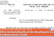 Bộ Y tế: Tiêm vaccine COVID-19 cho trẻ em từ 16-17 tuổi trước và hạ dần độ tuổi