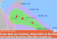 ATNĐ có thể mạnh lên thành bão, diễn biến rất phức tạp