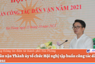 Đẩy mạnh thực hiện công tác dân vận trong phòng ngừa và xử lý “điểm nóng”, vụ việc phức tạp trên địa bàn thành phố