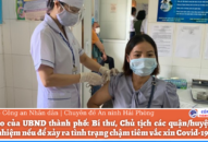 Bí thư, Chủ tịch các quận/huyện chịu trách nhiệm nếu để xảy ra tình trạng chậm tiêm vắc xin Covid-19