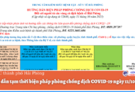Cập nhật hướng dẫn tạm thời biện pháp phòng chống dịch COVID-19 ngày 11/10/2021