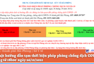 Cập nhật hướng dẫn tạm thời biện pháp phòng chống dịch COVID-19, áp dụng từ 18h00′ ngày 26/10/2021