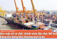 Vì sao Hải Phòng được đề xuất xây dựng Khu thương mại tự do?