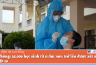 Hải Phòng: 25.000 học sinh từ mầm non trở lên được xét nghiệm COVID-19