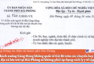 Kiểm soát người đi đến Cảng Hàng không quốc tế Cát Bi khi mở lại chuyến bay thương mại nội địa