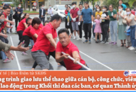 Sôi nổi các hoạt động giao lưu thể thao Khối thi đua các ban, cơ quan Thành ủy
