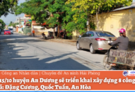 Huyện An Dương: Quyết tâm hoàn thành 8 công trình nông thôn mới kiểu mẫu tại 3 xã vào cuối năm 2021