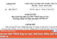 Chính phủ ban hành Quy định tạm thời ‘Thích ứng an toàn, linh hoạt, kiểm soát hiệu quả dịch COVID-19’