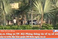 Công an Hải Phòng thông tin vụ hỗn chiến khiến 5 người thương vong ở Đồ Sơn