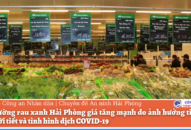 Rau xanh tăng giá vì tác động kép