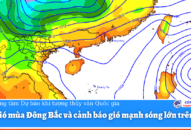 Tin gió mùa Đông Bắc và cảnh báo gió mạnh sóng lớn trên biển