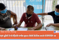 Úp ngược ghế ô tô định trốn qua chốt kiểm soát COVID-19