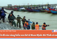 Bão số 8 đi vào vùng biển ven bờ từ Nam Định-Hà Tĩnh và suy yếu