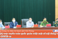 Quán triệt công tác tiêm chủng COVID-19 và giải pháp xác thực, liên thông dữ liệu tiêm chủng với dữ liệu quốc gia về dân cư