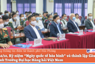 Kỷ niệm “Ngày quốc tế hòa bình” và thành lập Câu lạc bộ Hòa bình Trường Đại học Hàng hải Việt Nam