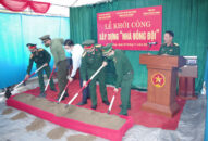 Khởi công xây dựng “Nhà đồng đội” tặng nhân viên Quân y, Ban Chỉ huy quân sự quận Đồ Sơn