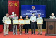 Ban Thường vụ Hội Nông dân thành phố công bố quyết định chấm dứt hoạt động tổ chức Hội Nông dân 2 phường Đằng Giang và phường Đông Khê (quận Ngô Quyền)