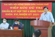 Tổ đại biểu số 5 HĐND thành phố tổ chức tiếp xúc cử tri quận Dương Kinh