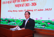 Tổ đại biểu số 1 HĐND thành phố tiếp xúc cử tri quận Hồng Bàng