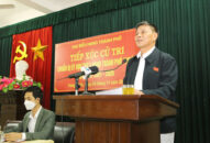 Chủ tịch UBND thành phố Nguyễn Văn Tùng tiếp xúc cử tri tại phường Tràng Minh, quận Kiến An chuẩn bị kỳ họp thứ 4 HĐND thành phố khóa XVI, nhiệm kỳ 2021 – 2026