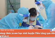 Hải Phòng: Hơn 30.000 học sinh huyện Tiên Lãng tạm dừng đến trường từ 30.11