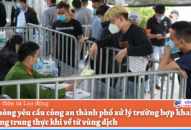 Hải Phòng kêu gọi người dân thành phố tập trung phát hiện người từ vùng dịch về