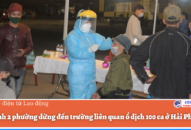 Học sinh 2 phường dừng đến trường liên quan ổ dịch 100 ca ở Hải Phòng