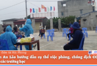 Huyện An Lão hướng dẫn cụ thể việc phòng, chống dịch COVID-19 trong các trường học