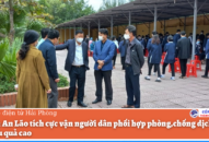 Huyện An Lão tích cực vận người dân phối hợp phòng, chống dịch bệnh để hiệu quả cao