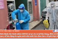 Thanh toán chi phí khám, chữa bệnh BHYT tại cơ sở thu dung, điều trị COVID-19, trạm y tế lưu động