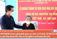 Niềm vui trong những ngôi nhà Đại đoàn kết