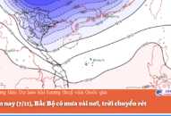 Tin gió mùa Đông Bắc (ngày 7/11/2021)