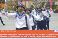 Đề án Chính sách đặc thù hỗ trợ công dân nhập ngũ, công dân thực hiện nghĩa vụ tham gia Công an nhân dân hằng năm trên địa bàn thành phố Hải Phòng