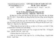 Phân luồng giao thông tạm thời nút giao Lạch Tray-Thiên Lôi-Ngô Gia Tự