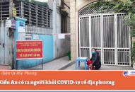 Quận Kiến An có 12 người khỏi COVID-19 về địa phương