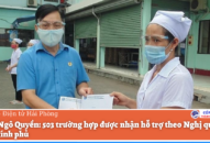 Quận Ngô Quyền: 503 trường hợp được nhận hỗ trợ theo Nghị quyết 68 của Chính phủ