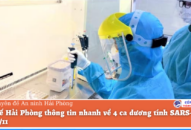 Sở Y tế thông tin nhanh về 4 ca dương tính SARS-CoV-2 ngày 3/11