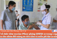 Kế hoạch tiêm vắc xin Pfizer phòng COVID-19 cho các nhóm đối tượng ưu tiên tiêm và miễn phí đợt 19