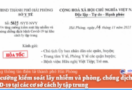 Tăng cường kiểm soát lây nhiễm và phòng, chống dịch bệnh COVID-19 tại các cơ sở cách ly tập trung
