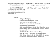 Từ ngày 08/12/2021, chính thức khôi phục hoạt động vận tải hành khách từ Hải Phòng đến thành phố Đà Nẵng