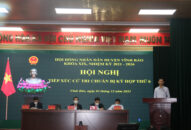 HĐND huyện Vĩnh Bảo khóa XIX tiếp xúc cử tri chuẩn bị cho Kỳ họp thứ 6