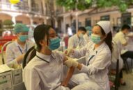 Quận Lê Chân: 92.2% học sinh THCS được tiêm chủng mũi 1 vắc xin phòng Covid-19