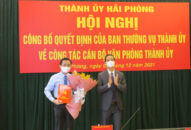 Đồng chí Trần Thế Thông được bổ nhiệm giữ chức danh Thư ký Bí thư Thành ủy