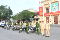 Công an quận Hồng Bàng: Ra quân lập lại TTATGT dịp Tết Dương lịch, Tết Nguyên đán Nhâm Dần
